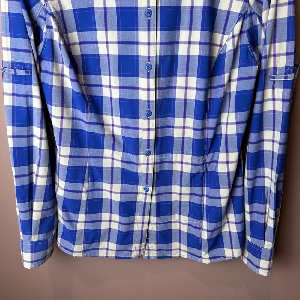 Duluth Women’s Plaid Long Sleeve Shirt M - Picture 3 of 9